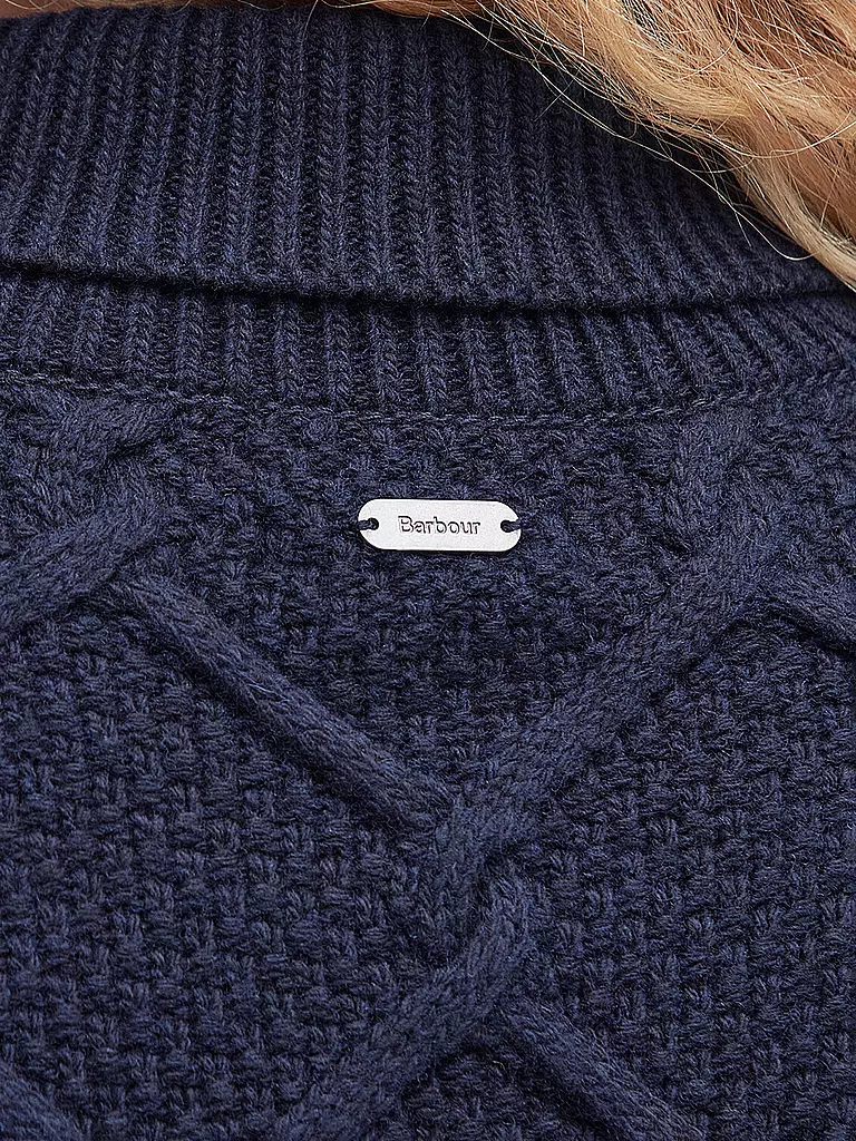 BARBOUR Rollkragenpullover BURNE dunkelblau